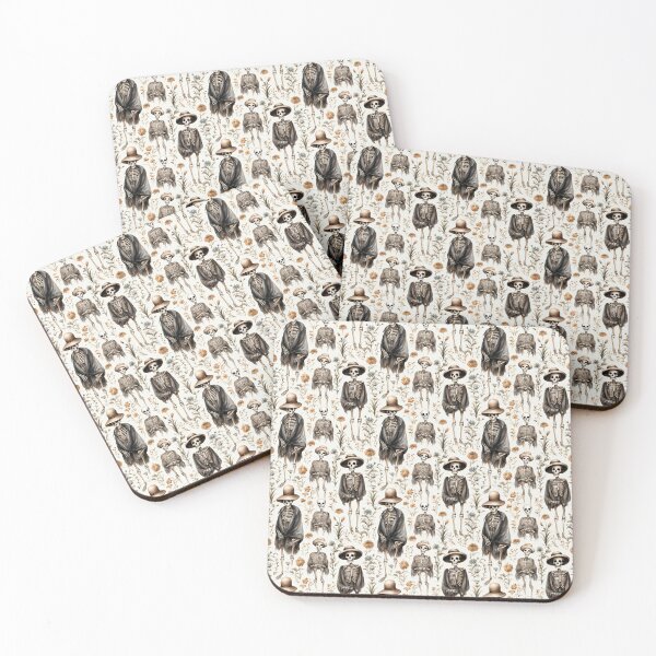 Item preview, Flores espeluznantes del pueblo de los esqueletos designed and sold by MoshieShop.