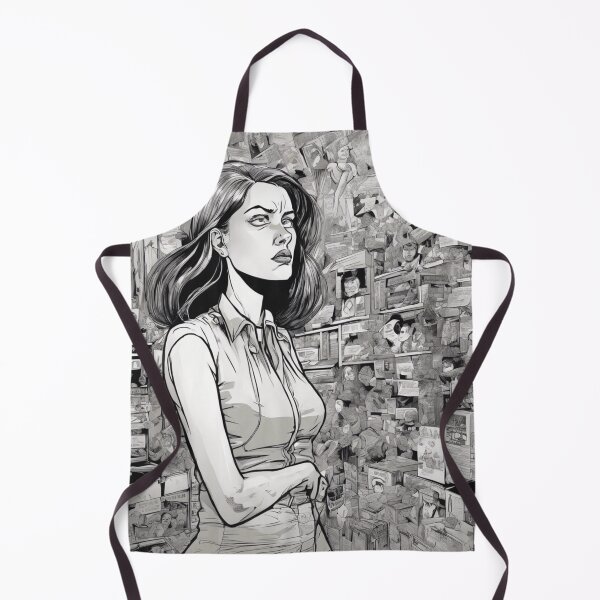 Item preview, black white lady designed and sold by rominek77.