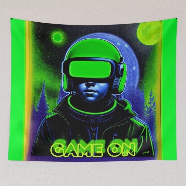 Item preview, Night vision art, the virtual gamer  designed and sold by Roxburylane.