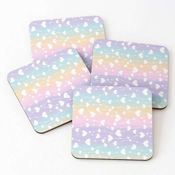 Item preview, Pastel Love Pattern designed and sold by graphicmeyou.