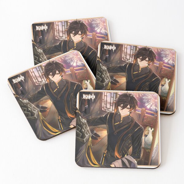 Item preview, Genshin Impact - Zhongli Official Birthday Artwork 2023 designed and sold by Krimsy.