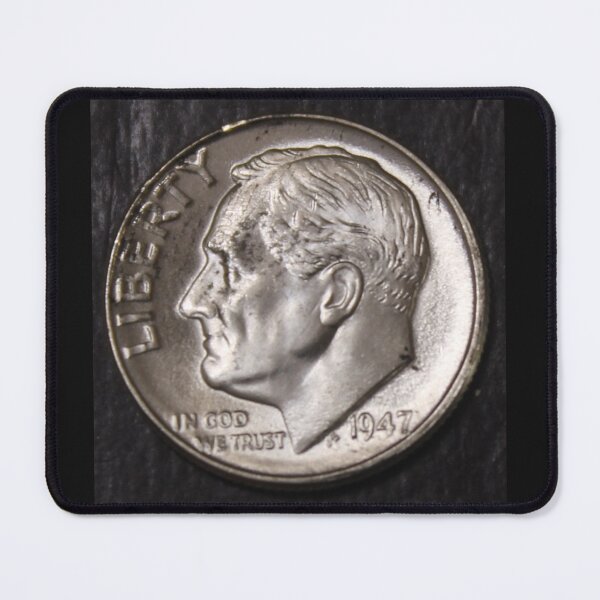 Item preview, 1947 D Roosevelt Dime Choice BU Some Tone designed and sold by coinsxcrochet.