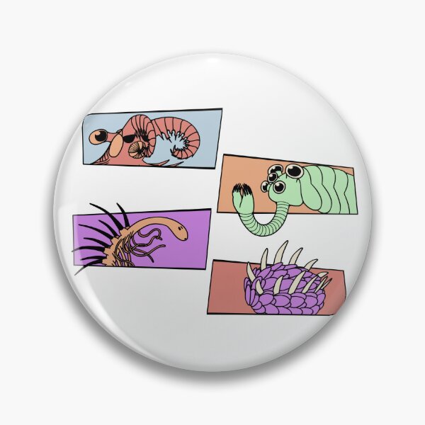 Item preview, Anomalocaris Opabinia Hallucigenia Wiwaxia designed and sold by PaleoInvert.