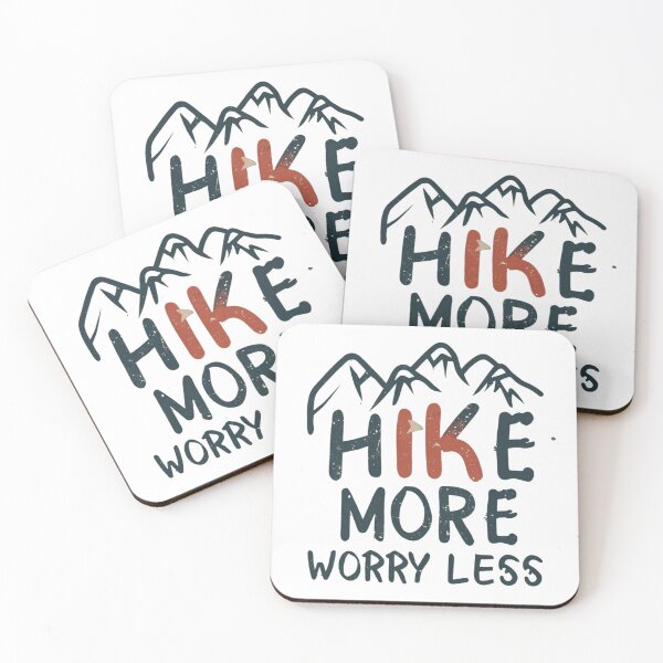 Item preview, Hike More, Worry Less designed and sold by Sketch-Shack.