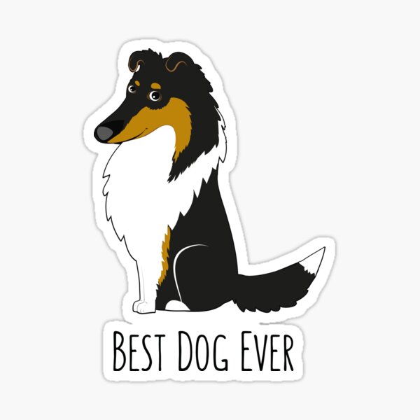 Item preview, Tricolor Collie. Best Dog Ever designed and sold by haniku.