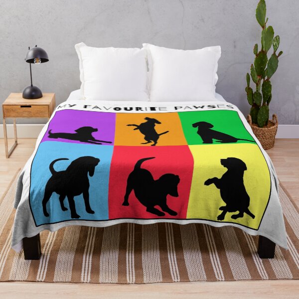 Item preview, My favourite pawses - Funny colorful dog lover design designed and sold by LexyDogs.