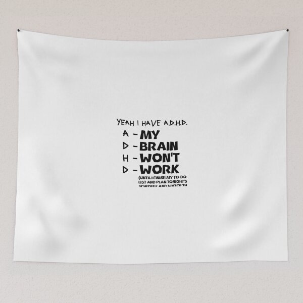 Item preview, Yeah I have ADHD designed and sold by TekunoTiger.
