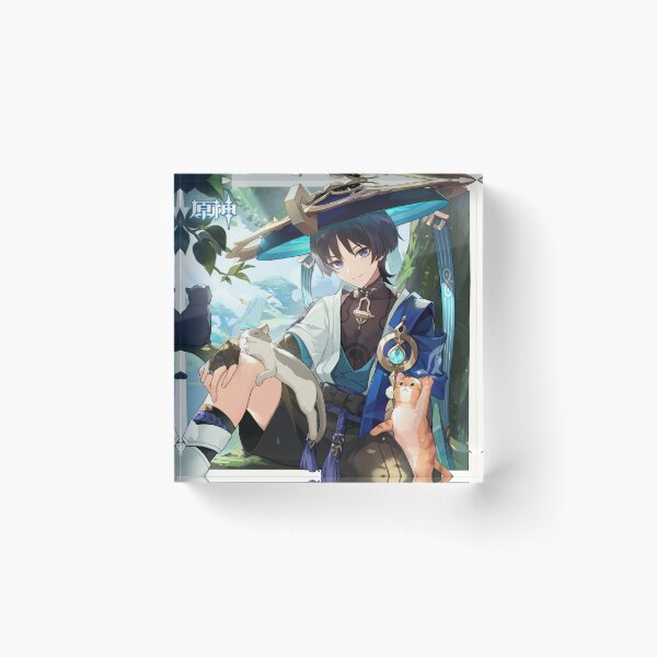 Item preview, Genshin Impact - Wanderer Official Birthday Artwork 2024 designed and sold by Krimsy.