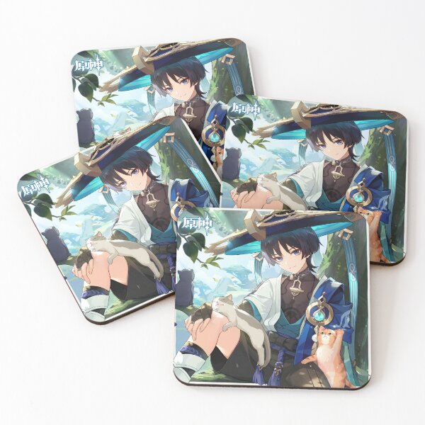Item preview, Genshin Impact - Wanderer Official Birthday Artwork 2024 designed and sold by Krimsy.