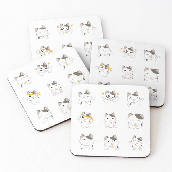 Item preview, cute kitten making funny faces designed and sold by huape.