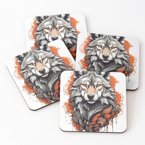 Item preview, Fiery Wolf Essence designed and sold by CoolWolfDesigns.