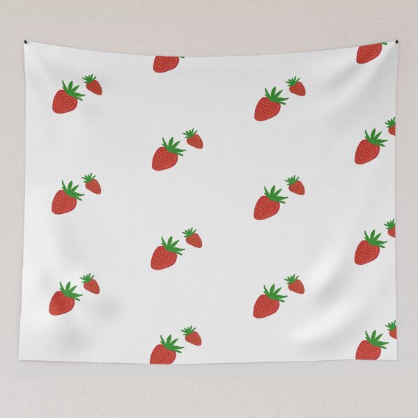 Item preview, Red strawberries designed and sold by madsskeen.