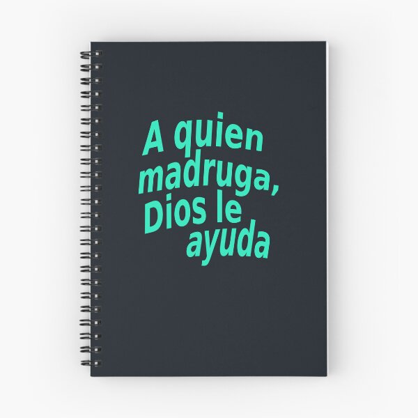 Item preview, A quien madruga, Dios le ayuda designed and sold by lobodelnoir.