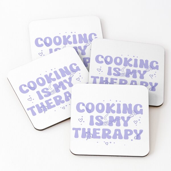 Item preview, Cooking Is My Therapy designed and sold by Creavodesigns.