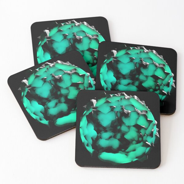 Item preview, Green Glowing Mountain Ball designed and sold by jbeckettsweeney.