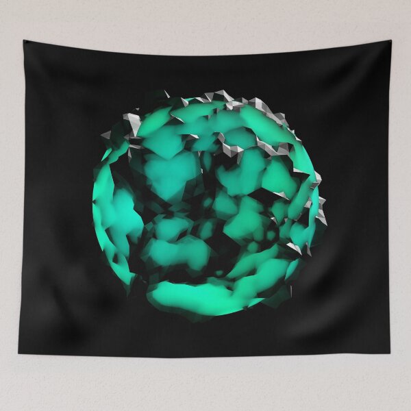 Item preview, Green Glowing Mountain Ball designed and sold by jbeckettsweeney.