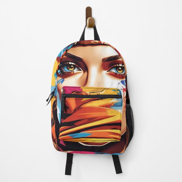 Item preview, Pirate Mystic Gaze: The Ocean's Allure Colourful Strokes designed and sold by ArtComixHaven.