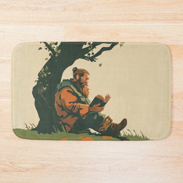 Item preview, Dwarf Adventurer Reading designed and sold by WarHaven.