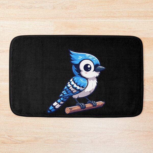 Item preview, Elegant Blue Jay Perch designed and sold by ArtfulWeave.