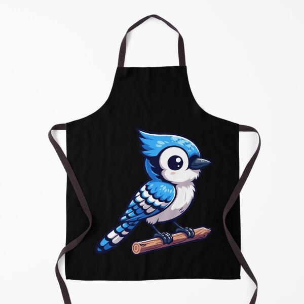 Item preview, Elegant Blue Jay Perch designed and sold by ArtfulWeave.