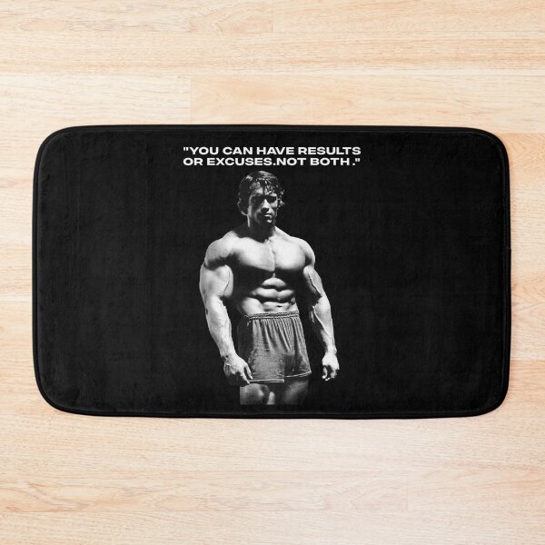 Item preview, You can have results or excuses. Not both. Arnold Schwarzenegger Fan art. designed and sold by HuzaifaNaveedh.