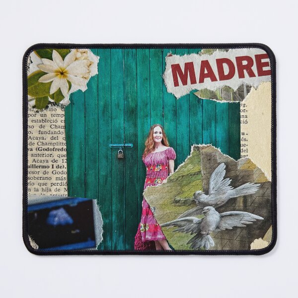Item preview, Motherhood miracle analog collage designed and sold by Ponted.