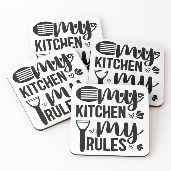 Item preview, My kitchen my rules designed and sold by NoursDesigner.