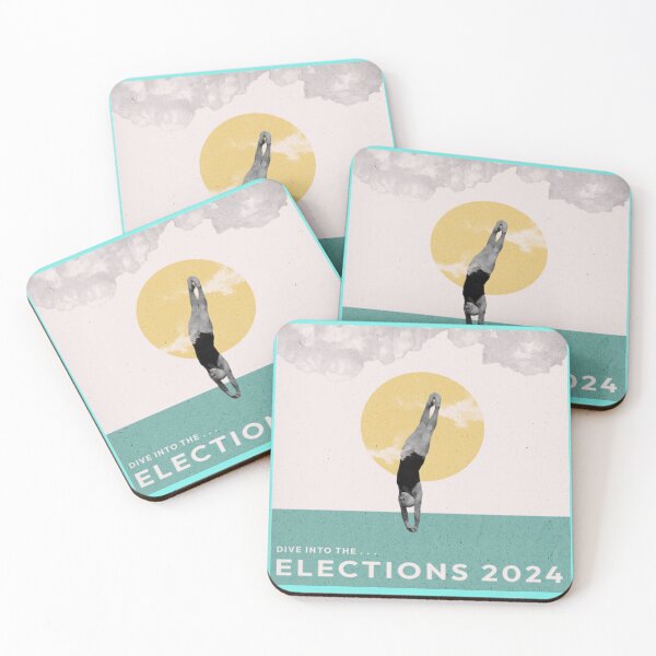 Item preview, Dive Into The Elections 2024 designed and sold by BESTBOOKCOVERS.