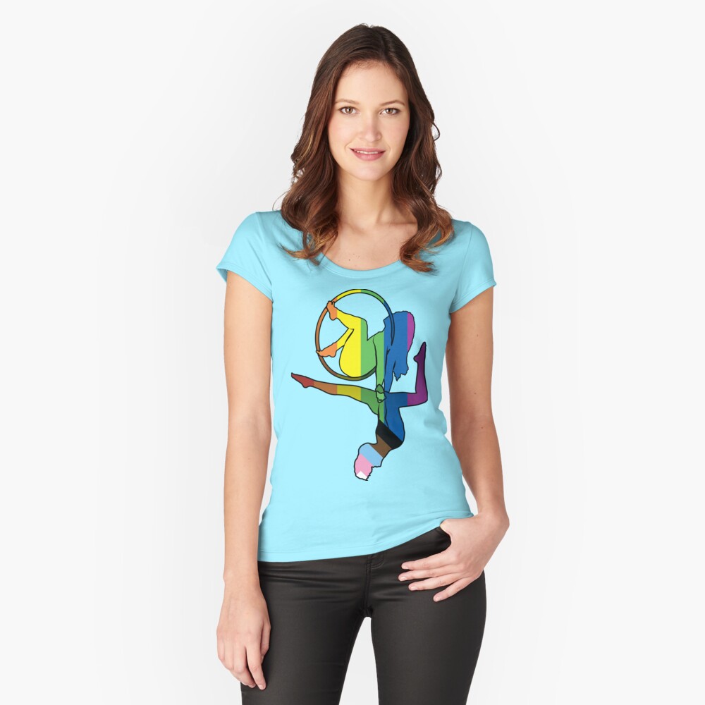 Item preview, Fitted Scoop T-Shirt designed and sold by F-O-S-C-A.