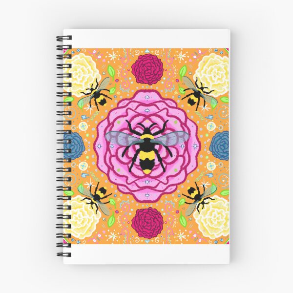 Item preview, Bees in the Garden designed and sold by LeaLightArt.