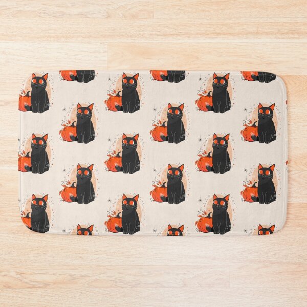Item preview, Curious Whiskers: Black Cat & Spider Collection designed and sold by Wise-Geek.