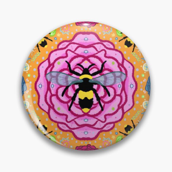 Item preview, Bees in the Garden designed and sold by LeaLightArt.