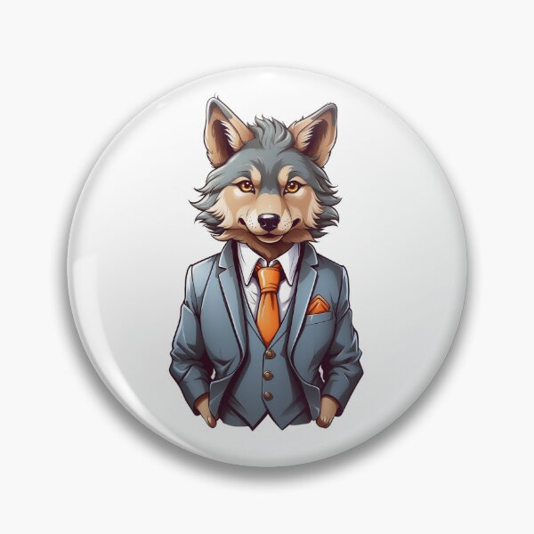 Artikelvorschau, Herr Wolf entworfen und verkauft von CoolWolfDesigns.