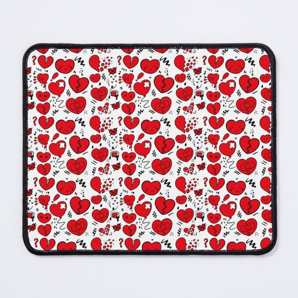 Item preview, Valentines Love Heart Pattern designed and sold by graphicmeyou.