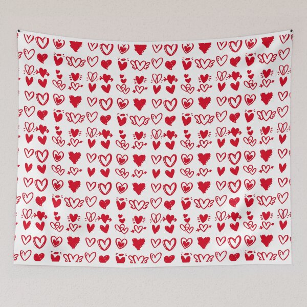Item preview, Love Heart Pattern valentines day designed and sold by graphicmeyou.