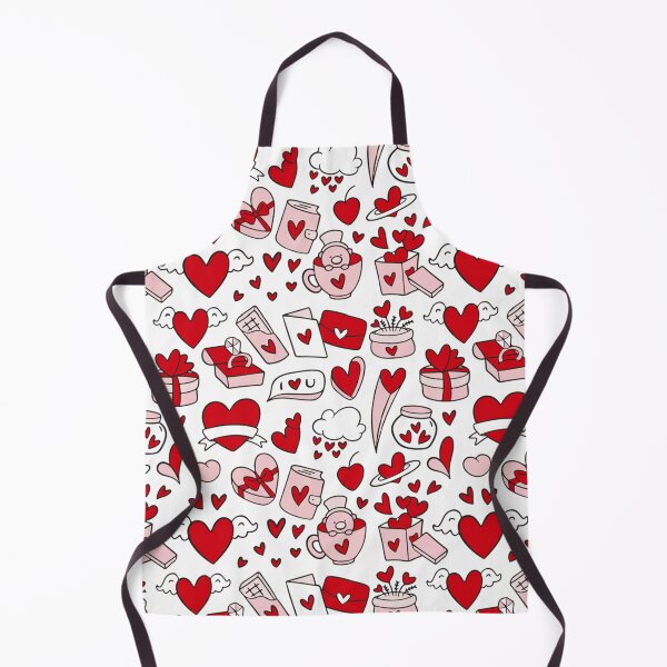 Item preview, Love Heart Pattern seamless designed and sold by graphicmeyou.