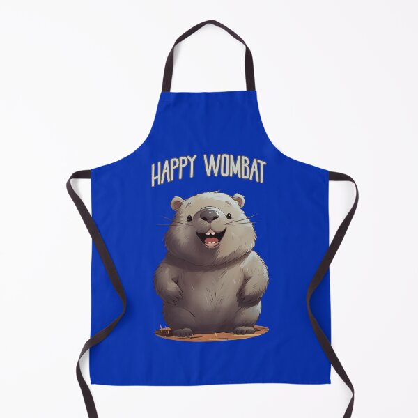Item preview, Happy wombat designed and sold by AlchemyColor.