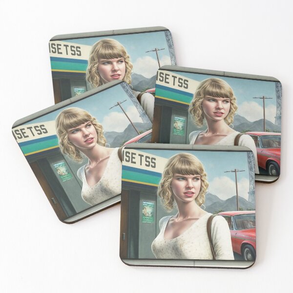 Item preview, Cinematic Serenade: Taylor Swift's Silver Screen Moment designed and sold by ZuelowArt.