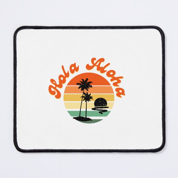 Item preview, Hola Aloha Atardecer Amanecer designed and sold by Whatdoesmilosee.