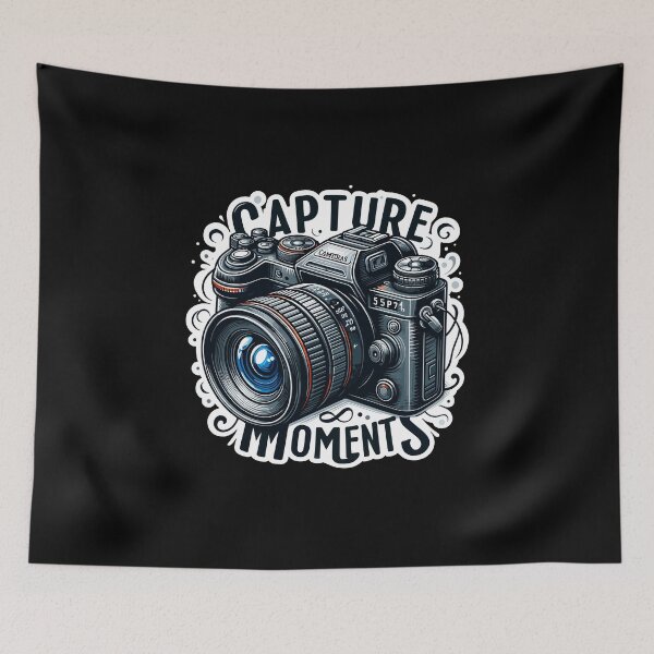 Item preview, Capture Moments - Camera Illustration designed and sold by MrERNST.