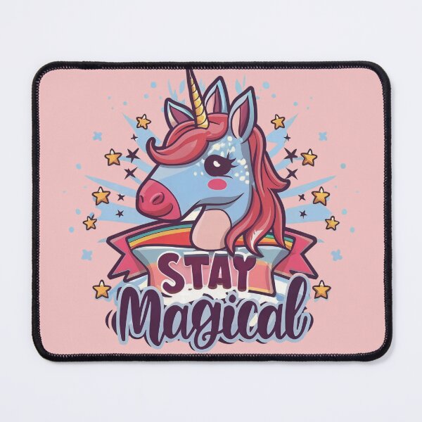 Item preview, Magical unicorn say stay magical  designed and sold by Coollzone.