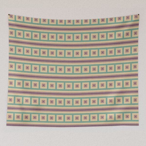 Item preview, Vintage Weave Geometric Pattern designed and sold by Diana377.