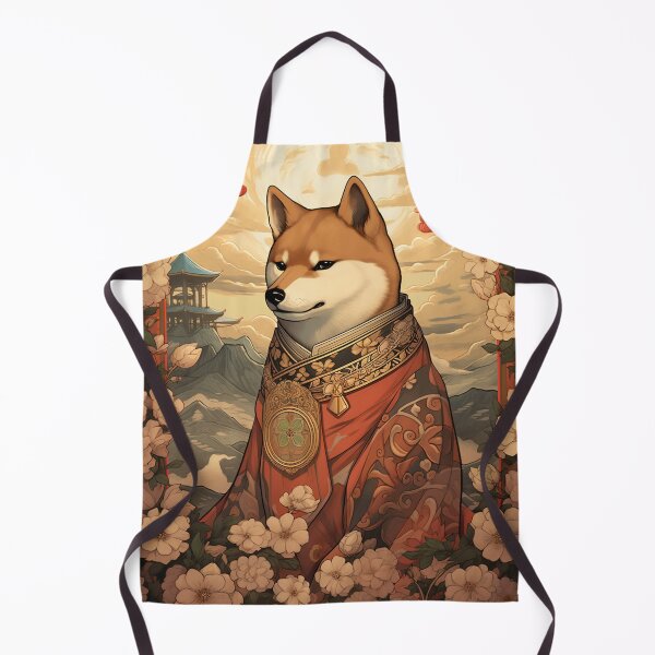 Item preview, Emperor Shiba Inu designed and sold by ArtNouveauChic.