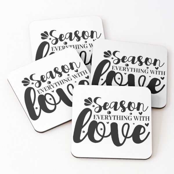 Item preview, Season everything with love designed and sold by NoursDesigner.