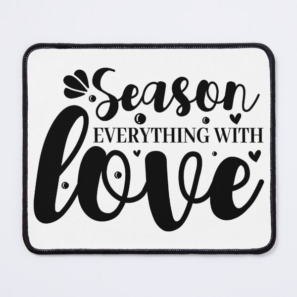Item preview, Season everything with love designed and sold by NoursDesigner.
