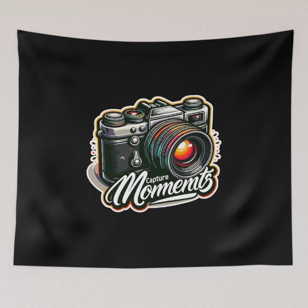 Item preview, Capture Moments - Camera Illustration designed and sold by MrERNST.
