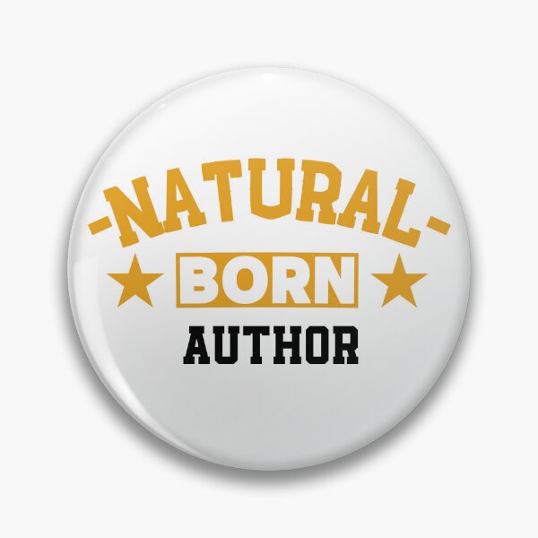 Item preview,  Natural Born Author - Funny Gift for Author S4G designed and sold by eeternalrestt.