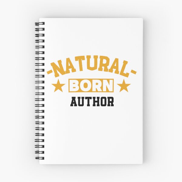 Item preview,  Natural Born Author - Funny Gift for Author S4G designed and sold by eeternalrestt.