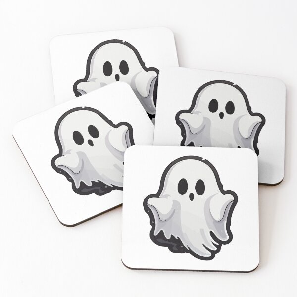 Item preview, Scary cute ghost designed and sold by StickerLab4.