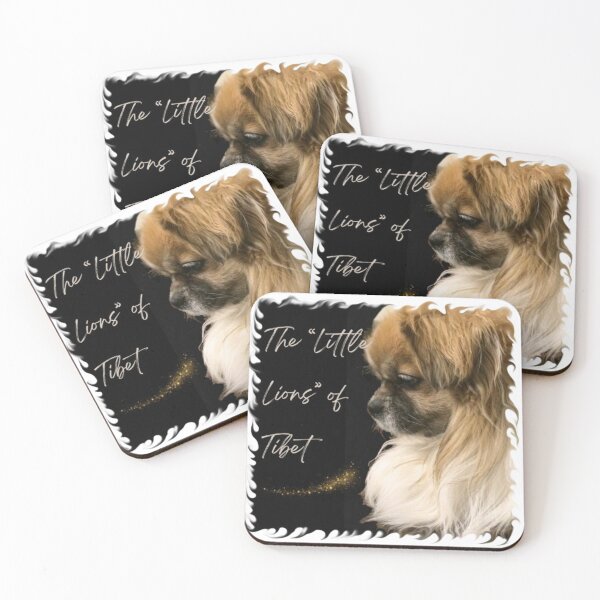 Item preview, Little Lions of Tibet Beautiful Tibetan Spaniel Dog Animal Gift Design designed and sold by Monica C. Webster.